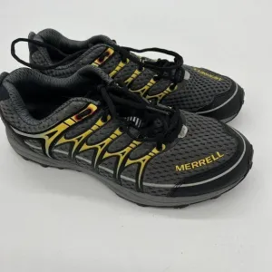 Merrell Wild Dove Red Gray &amp; Yellow Men’s Hiking Shoes size 7