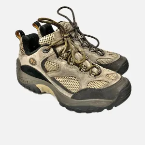 Merrell Woman’s Baja Ventilator Walnut Taupe Hiking Shoes Size 8