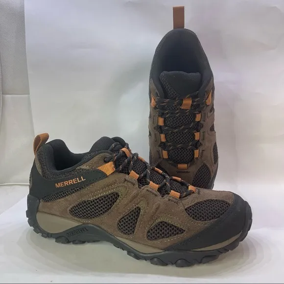 Merrell Yokota 2 Bracken Brown Leather Hiking Shoes J31275 Men’s Size 8