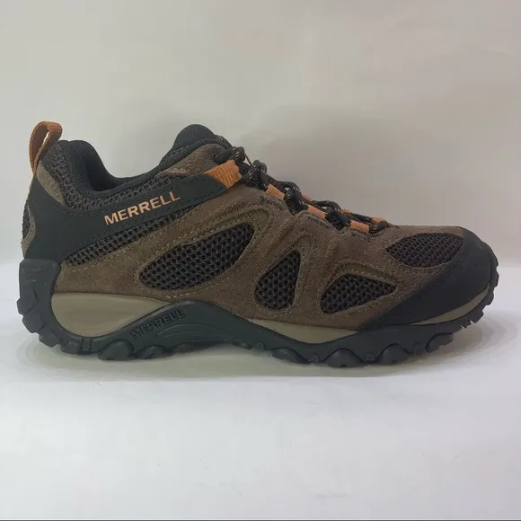 Merrell Yokota 2 Bracken Brown Leather Hiking Shoes J31275 Men’s Size 8