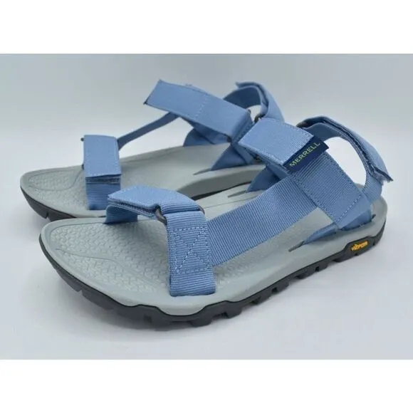 Merrell Womens Size 8 Breakwater Stonewash Blue Strap Sandals Shoes