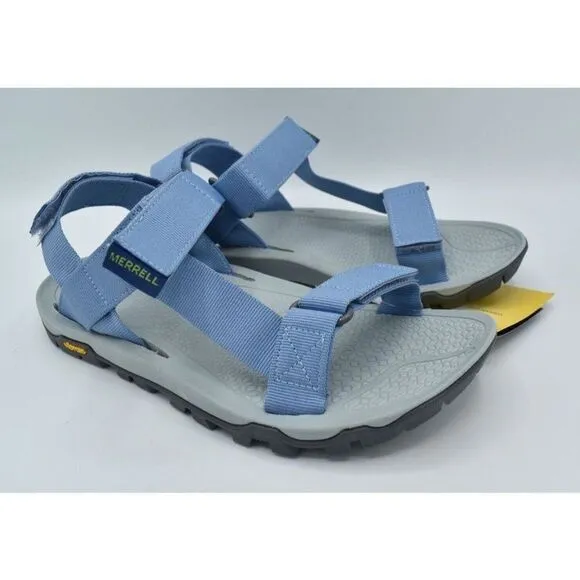 Merrell Womens Size 8 Breakwater Stonewash Blue Strap Sandals Shoes