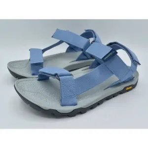Merrell Womens Size 8 Breakwater Stonewash Blue Strap Sandals Shoes