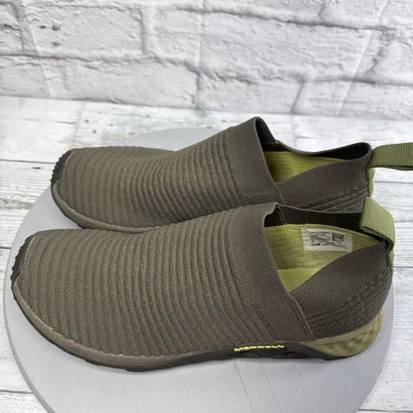 Merrill Range Laceless Ac  Men’s Hiking Shoes MERRELL OLIVE GREEN mens SZ 9.5