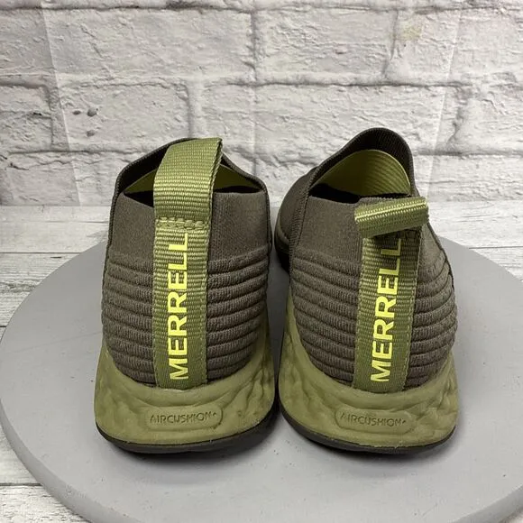 Merrill Range Laceless Ac  Men’s Hiking Shoes MERRELL OLIVE GREEN mens SZ 9.5