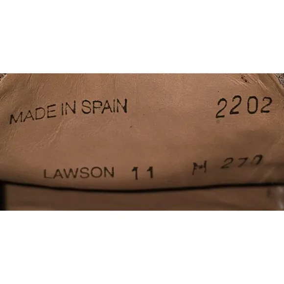 Mezlan Lawson 1968 Men’s Size 11M Brown Leather Tassel Slip On Shoes (2202)