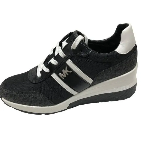 MICHAEL KORS WOMEN'S MABEL TRAINER LACE-UP SNEAKERS SIZE 8 MBRAND NEW IN BOX