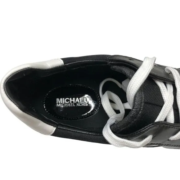 MICHAEL KORS WOMEN'S MABEL TRAINER LACE-UP SNEAKERS SIZE 8 MBRAND NEW IN BOX