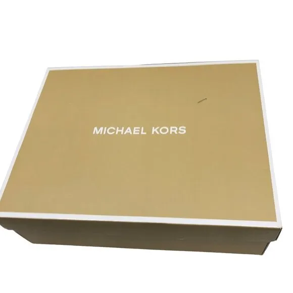 MICHAEL KORS WOMEN'S MABEL TRAINER LACE-UP SNEAKERS SIZE 8 MBRAND NEW IN BOX