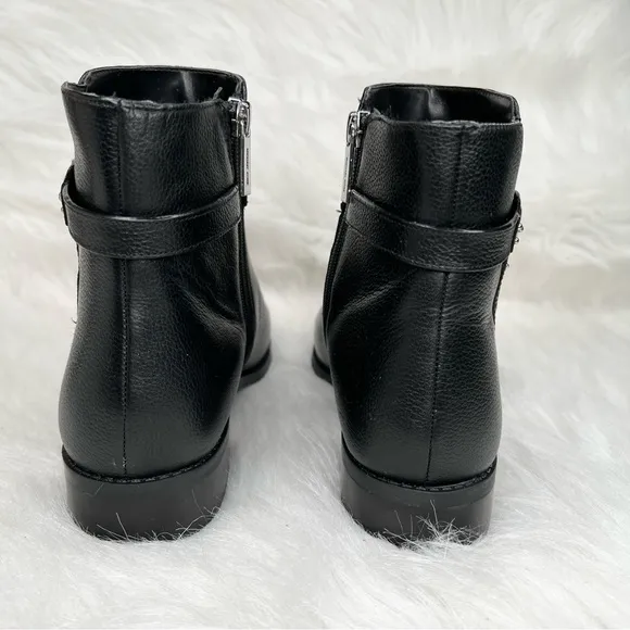 MICHAEL Michael Kors Finley Flat Booties Black Size 9.5M