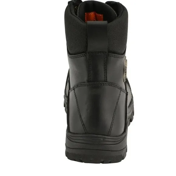 Milwaukee Leather Lace-Up Tactical Boot Round Toe  Black sz 9Men 10-10.5women