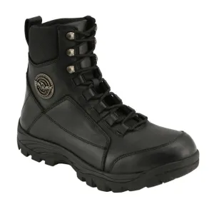 Milwaukee Leather Lace-Up Tactical Boot Round Toe  Black sz 9Men 10-10.5women