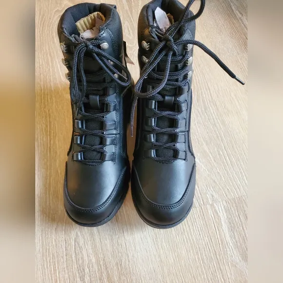 Milwaukee Leather Lace-Up Tactical Boot Round Toe  Black sz 9Men 10-10.5women