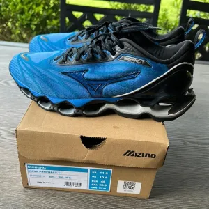 Mizuno Wave Prophecy 11 Blue and Black Sneakers