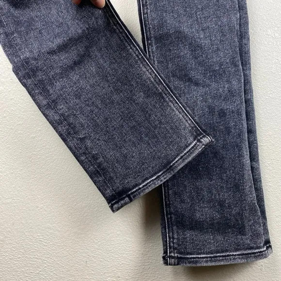 Mother The Pixie Dazzler Skimp Jeans Skinny Jeans Washed Black Train Stops Sz 26