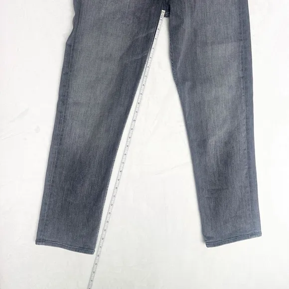 MOTHER THE TOMCAT ANKLE JEANS SIZE 32 BUTTON FLY GRAY