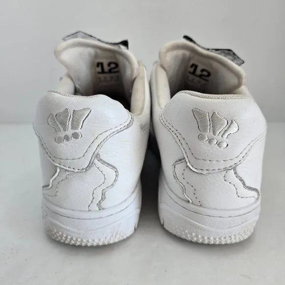 MSCHF | Super Normal 2 white leather sporty low-top sneakers | MENS 12