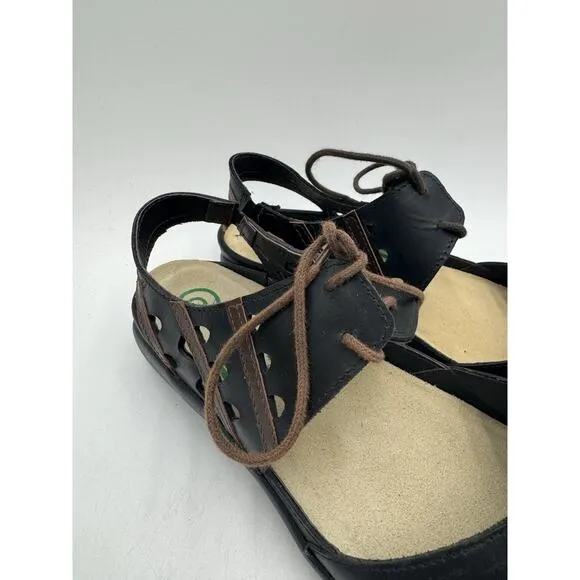 Naot MANGERE Women's NWD Sandal Pecan Brown EU Size 40 Regular (11162)