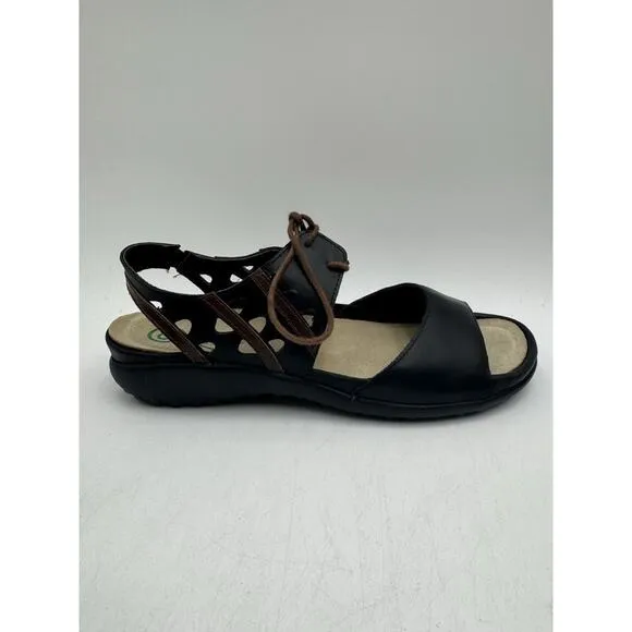 Naot MANGERE Women's NWD Sandal Pecan Brown EU Size 40 Regular (11162)