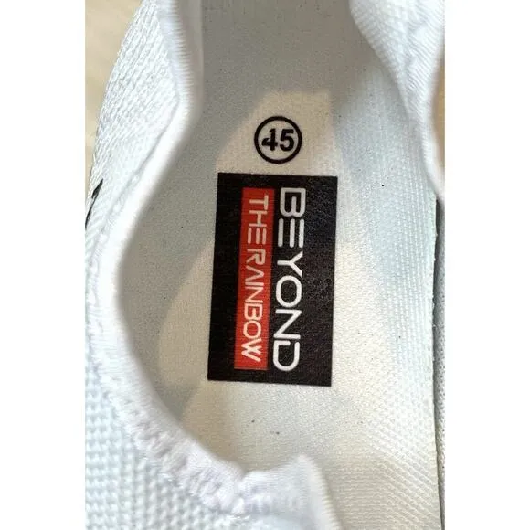 NASA Men’s Sport Shoes CSK2023 US 11 White/Black Running Shoes Athletic Y2k