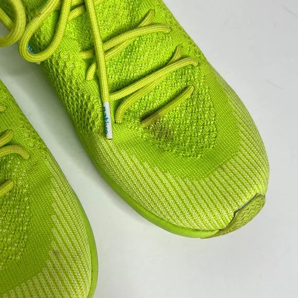 Native AP Mercury Liteknit Lime Green Sneakers Shoe Size 9