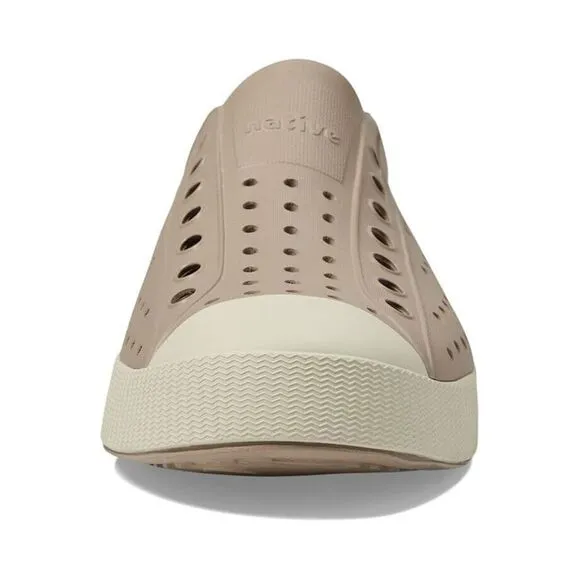 Native Shoes Jefferson Sneakers Unisex US 6 Brown Perforated Casual Shoes ZPO186