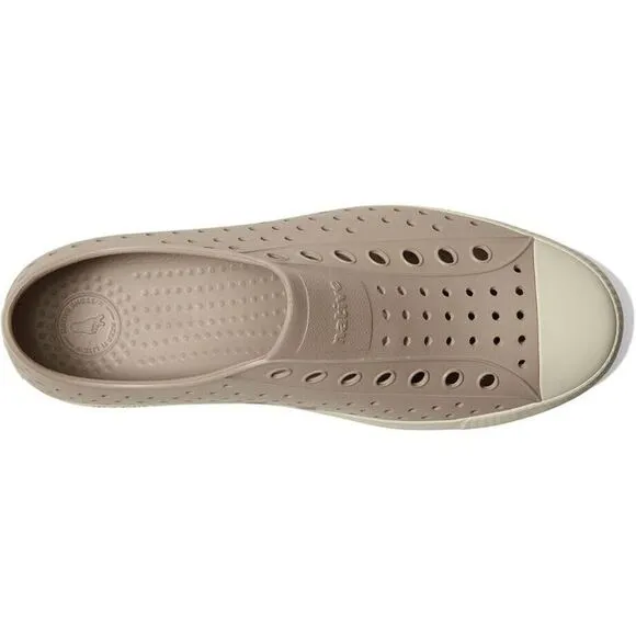 Native Shoes Jefferson Sneakers Unisex US 6 Brown Perforated Casual Shoes ZPO186