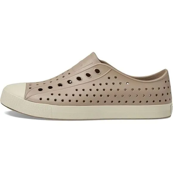 Native Shoes Jefferson Sneakers Unisex US 6 Brown Perforated Casual Shoes ZPO186