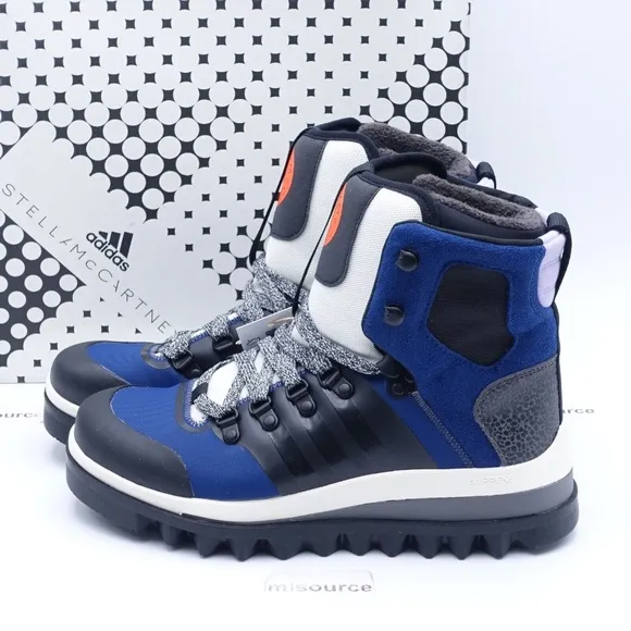 NEW adidas by Stella McCartney Eulampis Boots HR1539 Blue/Black