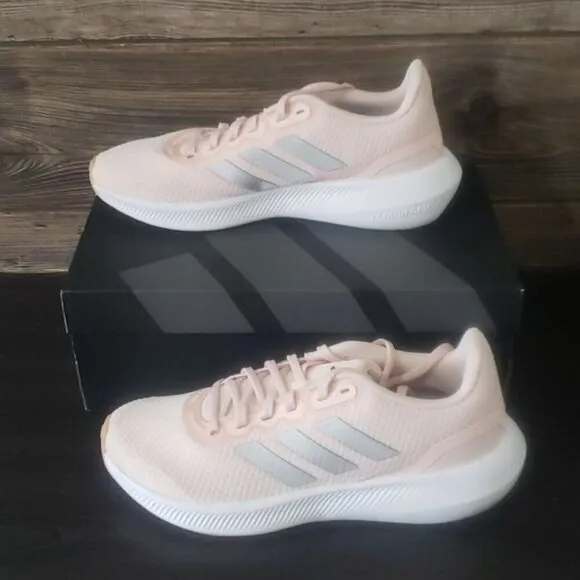 New Adidas RunFalcon 3.0 Pink Running Sneakers