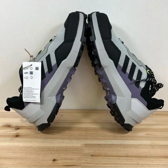 NEW Adidas Terrex AX4 hiking shoes trial running womens 7.5 wonder silver black