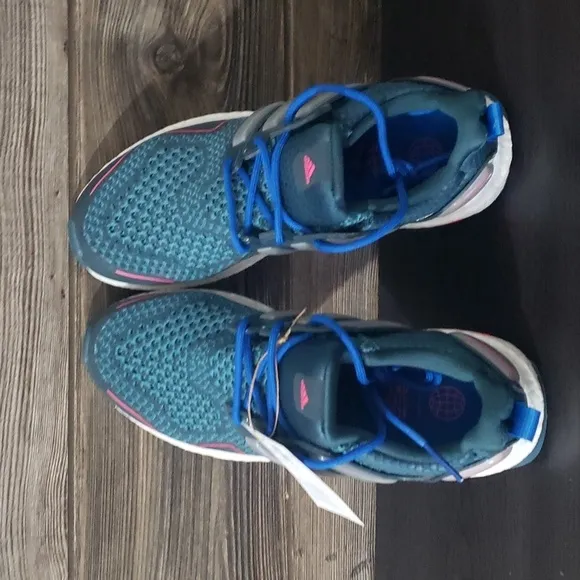 New Adidas Ultraboost 1.0 Teal Blue Running Sneakers