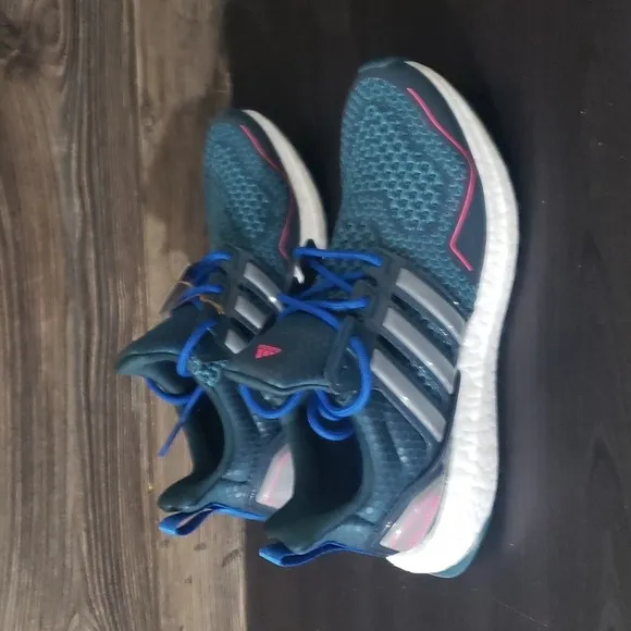 New Adidas Ultraboost 1.0 Teal Blue Running Sneakers
