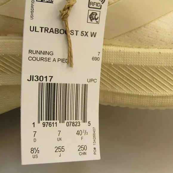 NEW ADIDAS Womens Ultraboost 5X Sneakers Running Smooth Lightweight Size 8.5