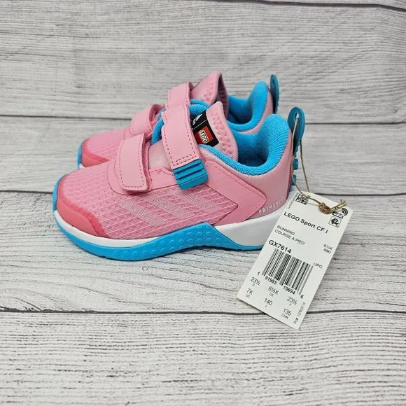 NEW! ADIDAS X LEGO® SPORT RUNNING KIDS SHOES Girls Size 7