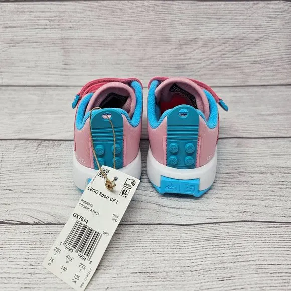 NEW! ADIDAS X LEGO® SPORT RUNNING KIDS SHOES Girls Size 7