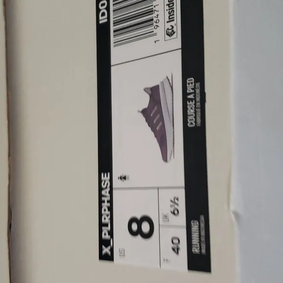 New Adidas X PLRPHASE Purple Running Sneakers