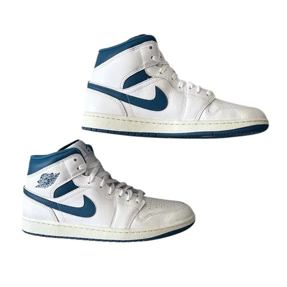 NEW Air Jordan AJ1 Mid SE Men’s Basketball Sneakers size 9 Blue