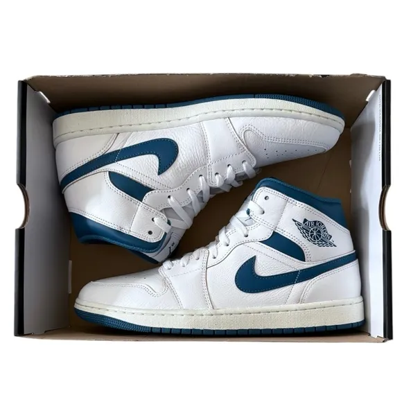 NEW Air Jordan AJ1 Mid SE Men’s Basketball Sneakers size 9 Blue