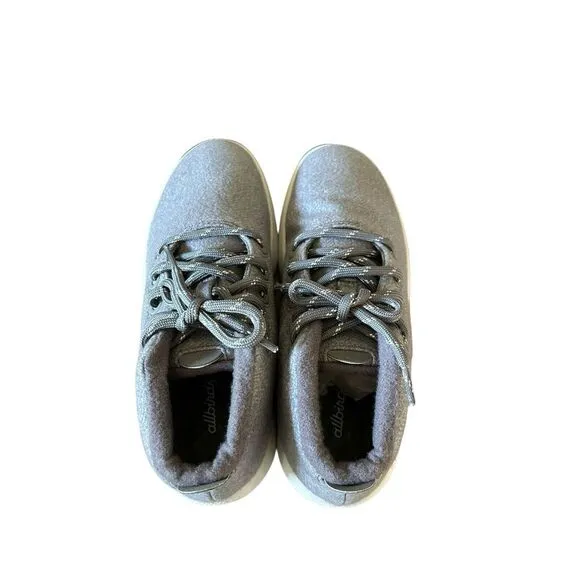 NEW Allbirds Gray Wool Runner-Up Mizzle Shoes Women Sz 8 Running Sneakers Casual