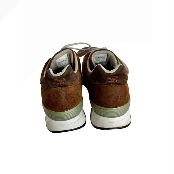 New Balance 1400 Suede Sneakers Made in USA Brown Casual Shoes US 8