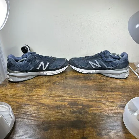 New Balance 2019 990v5 Blue White‎ Shoes Sneakers Mens Size 13 D