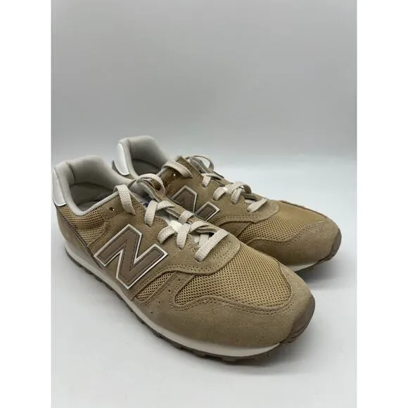 New Balance 373 Casual Running Sneakers Dark Beige ML373QF2 Men's Size 8