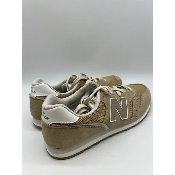 New Balance 373 Casual Running Sneakers Dark Beige ML373QF2 Men's Size 8
