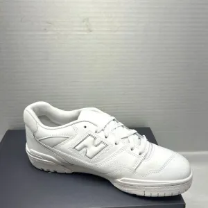 New Balance 550 Unisex Sneakers Running White/White Women 11 Men 9.5 New in Box
