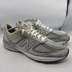 New Balance 990v5 Mens 14 Gray Sneaker Shoes Made In USA Athletic Casual M990GL5