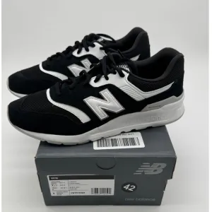New Balance 997H Classic Sneakers Running Shoes Black White Low Top 9.5