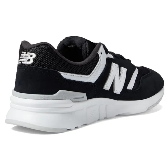 New Balance 997H Classic Sneakers Running Shoes Black White Low Top 9.5