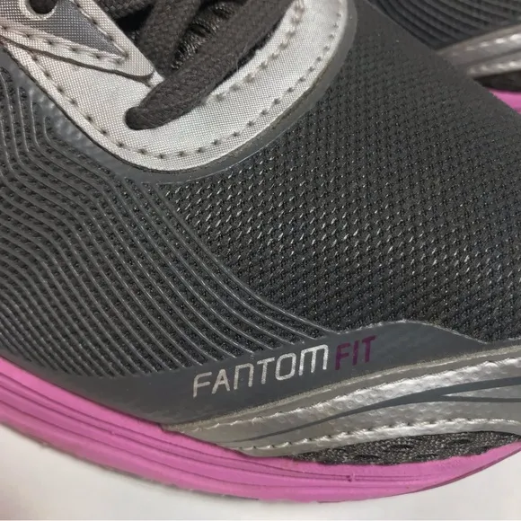 New Balance Dark Grey Pink Purple 1765 Fantom Fit Sneakers 9.5