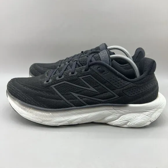 New Balance FF X 1080 V13 Men Size 11.5 D Black White Running Comfort Sneakers